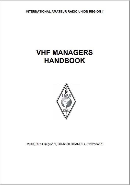 VHF Managers Handbook